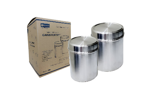stainless steel 14x18cm Canister Set