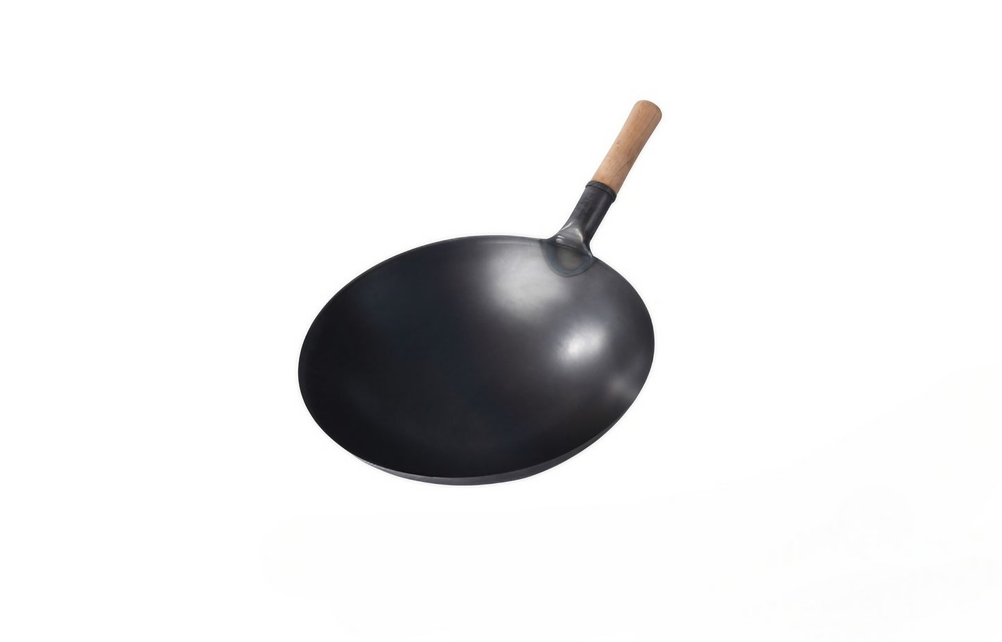 Wooden Handle 38cm Chinese Wok