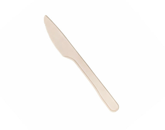 6.5- Inch Cornstarch Knife Biodegradable(signature)