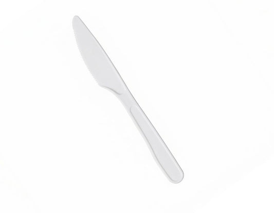 6-inch Cornstarch Knife Biodegradable