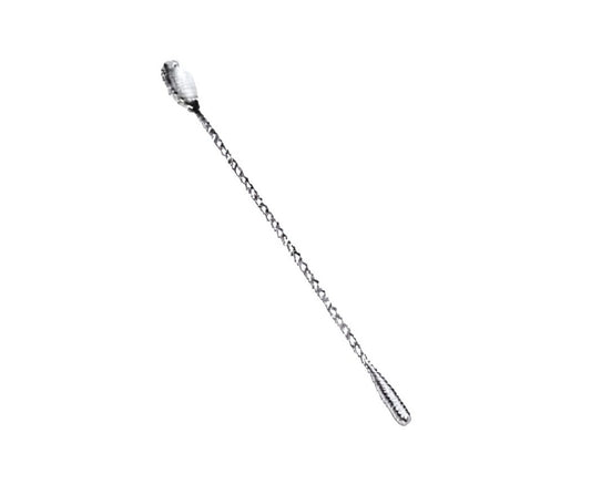 Stainless steel 33cm Drop Full Twisted Bar Spoons
