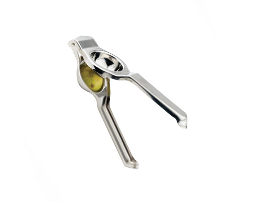 Manual Lime Squeezer – Stainless Steel Citrus Juicer for Lemon, Lime and Orange Juice in Bars, Cafes and Restaurant Kitchens