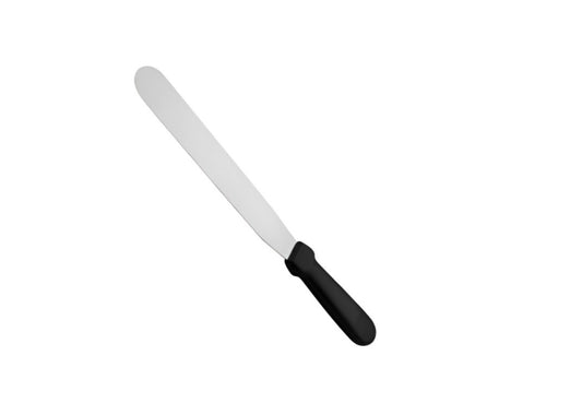 8-inch Straight Blade Pallet Knife In Black