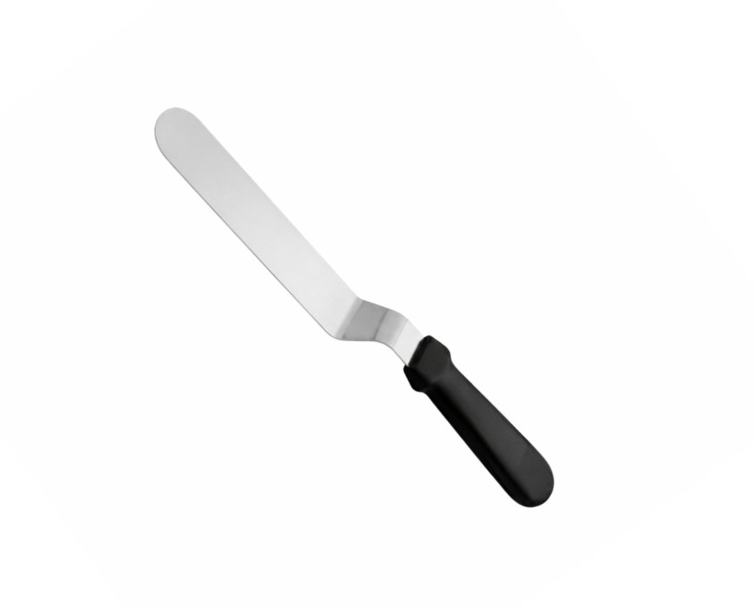 Commercial Pallet Knife Cranked Blade 6-inch Black Stainless steel