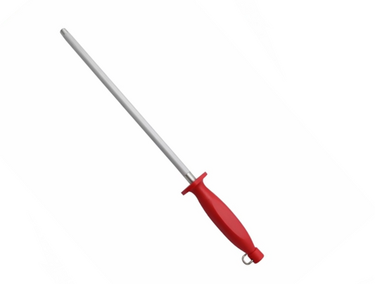 14 Inch Knife Sharpening Rod – Professional Knife Honing Steel for Maintaining Chef Knives in Restaurants and Commercial Kitchens