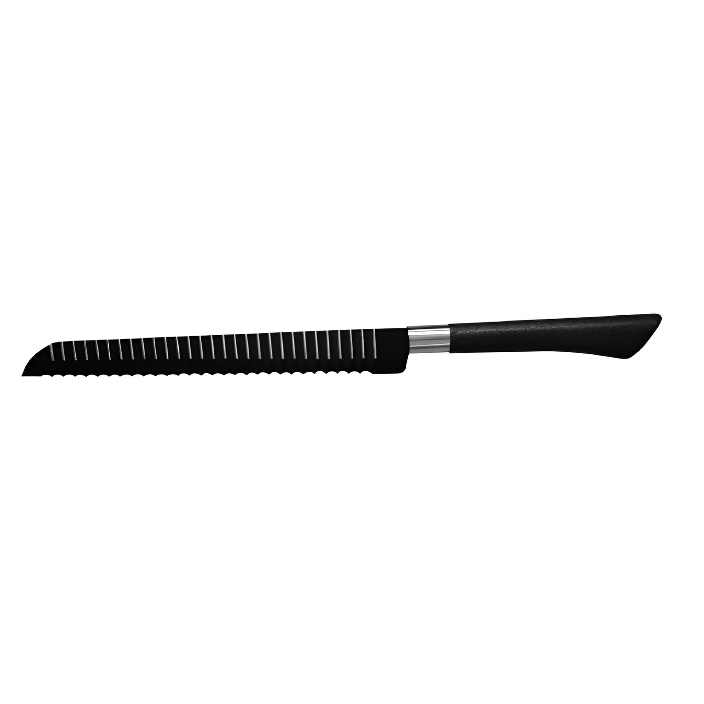 8-inch Blade Vegetable Design Knife In Black