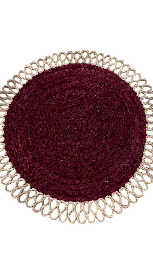 Banana Fiber Round Mat
