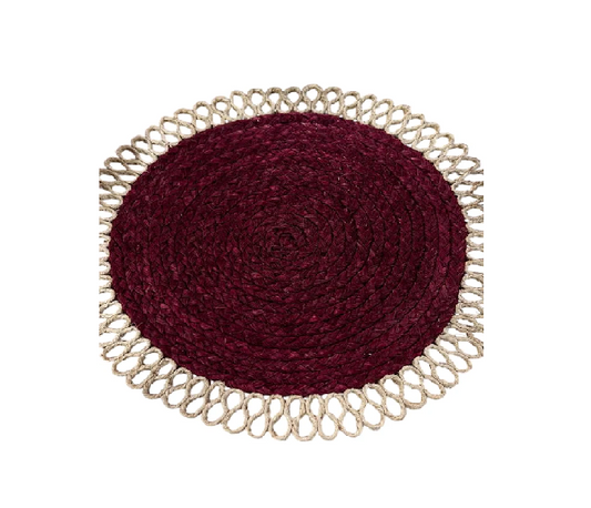 Banana Fiber Round Mat