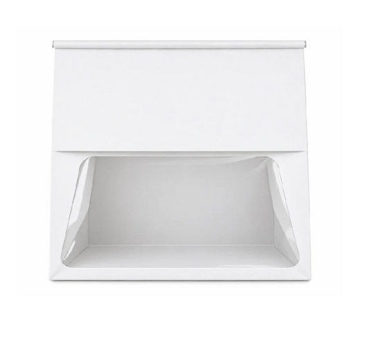 Tin Tie Pouch Heat Sealable White with Window 500g