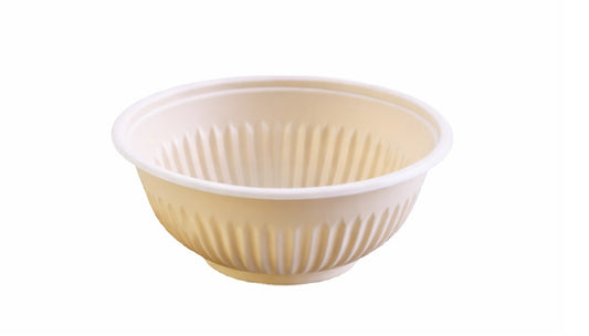 360ml Cornstarch Round Bowl Biodegradable W/o Lid