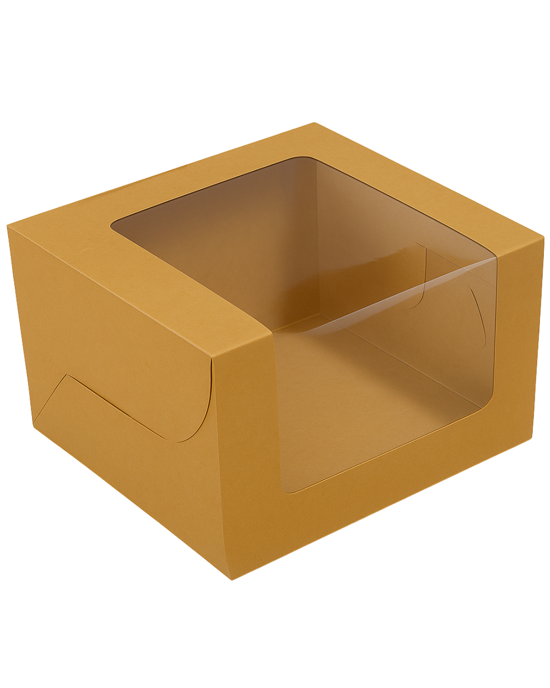Cake Boxes With Window Kraft