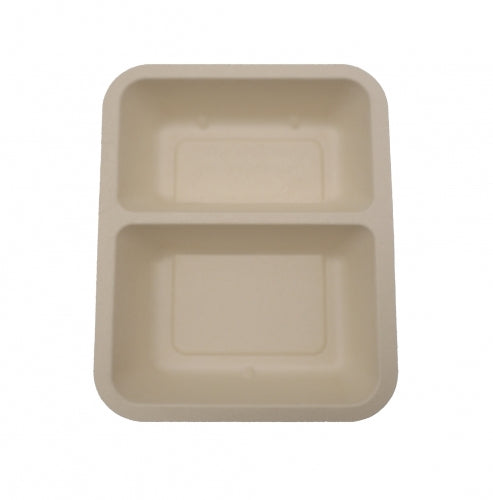 Bagasse Compartment Meal Tray