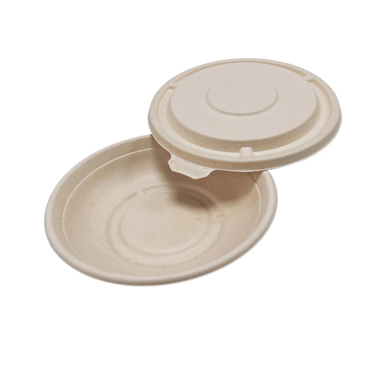 Bagasse Lids For Round Bowl