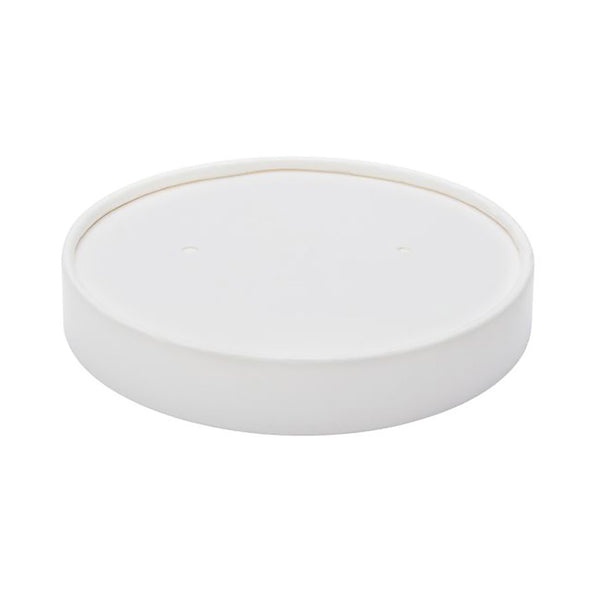 Paper Lids for 200ml White Containers